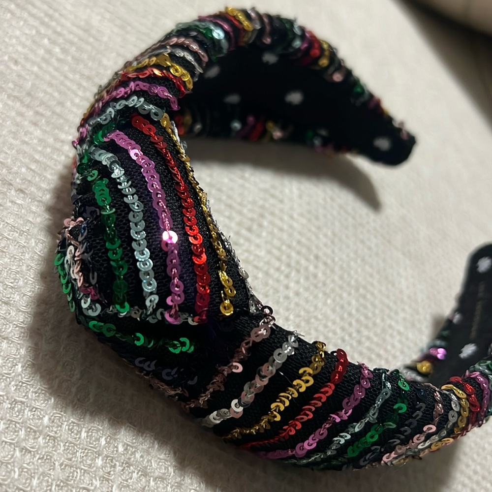 Lele sadoughi sequin headband